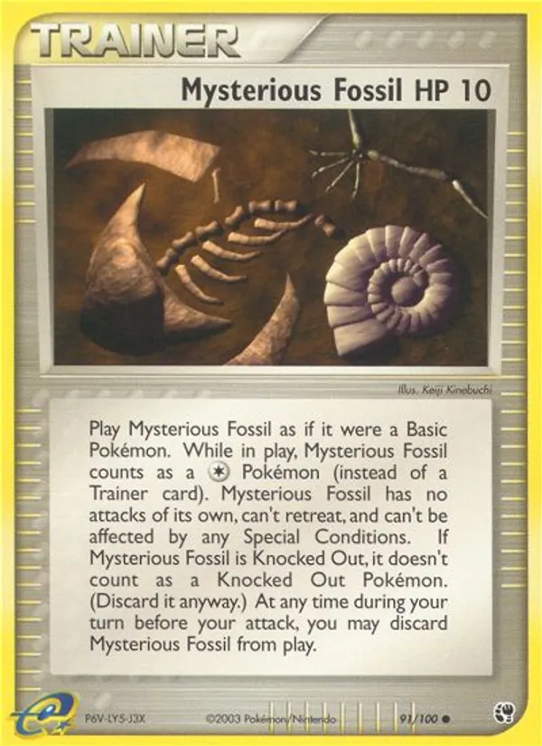 Mysterious Fossil, Sandstorm 091/100