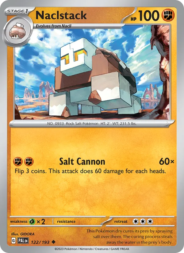 Naclstack, Paldea Evolved 122/193