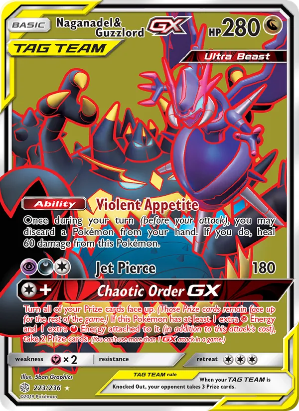 Naganadel & Guzzlord GX, Cosmic Eclipse 223/236