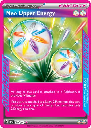 Neo Upper Energy, Play! Pokémon Prize Pack Series Five 162/162