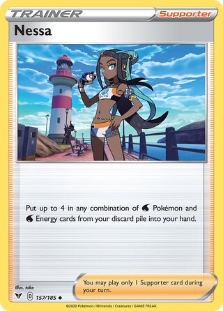 Nessa, Play! Pokémon Prize Pack Series One 157/185