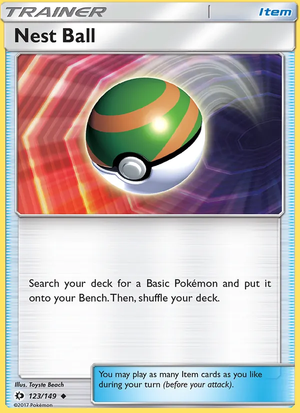 Nest Ball, Sun & Moon 123/149