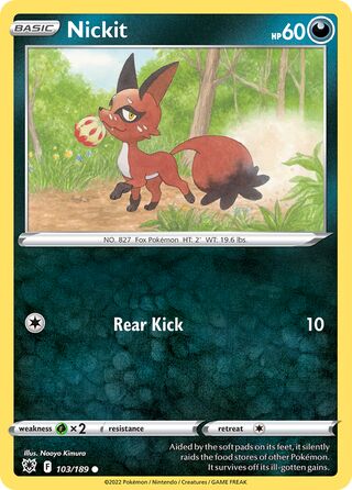Nickit, Trick or Trade 2022 103/189
