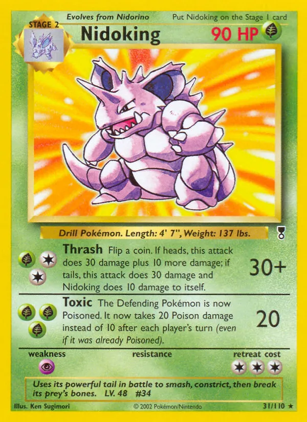 Nidoking, Legendary Collection 031/110