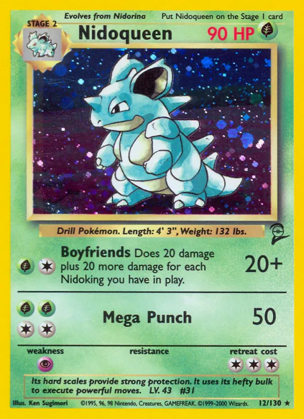 Nidoqueen, Base Set 2 012/130