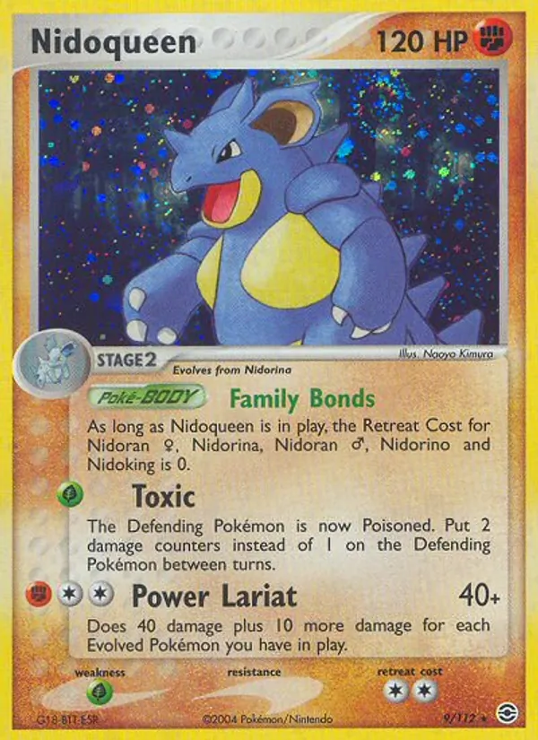 Nidoqueen, FireRed & LeafGreen 009/112