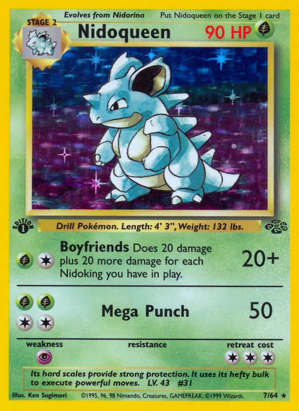 Nidoqueen, Jungle 007/064