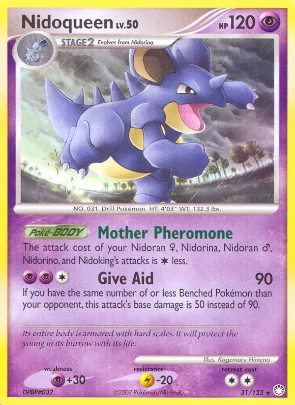 Nidoqueen, Mysterious Treasures 031/123