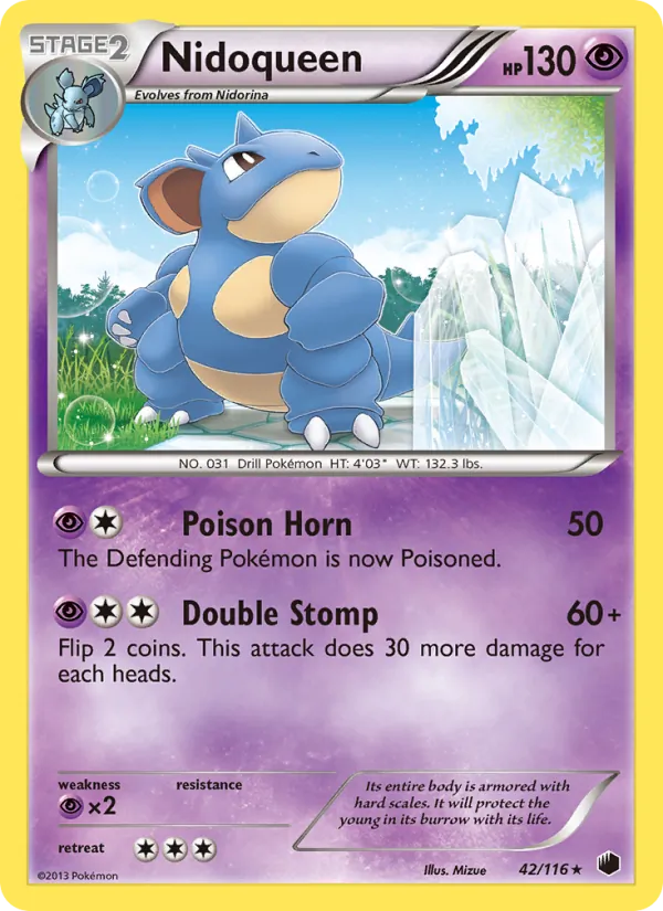 Nidoqueen, Plasma Freeze 042/116