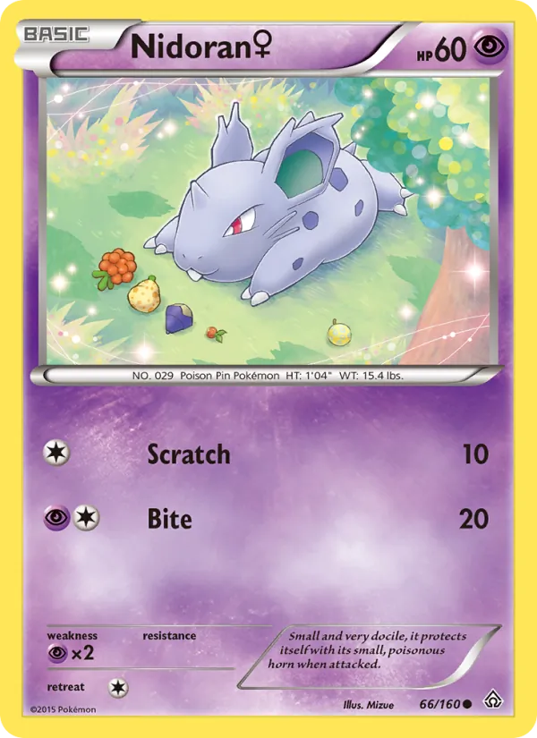 Nidoran♀, Primal Clash 066/160