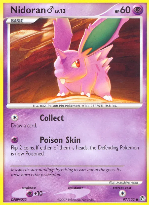 Nidoran♂, Secret Wonders 097/132