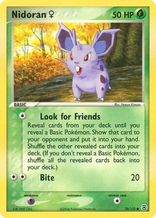 Nidoran ♀, WC Deck 2005 (Queendom) 070/112