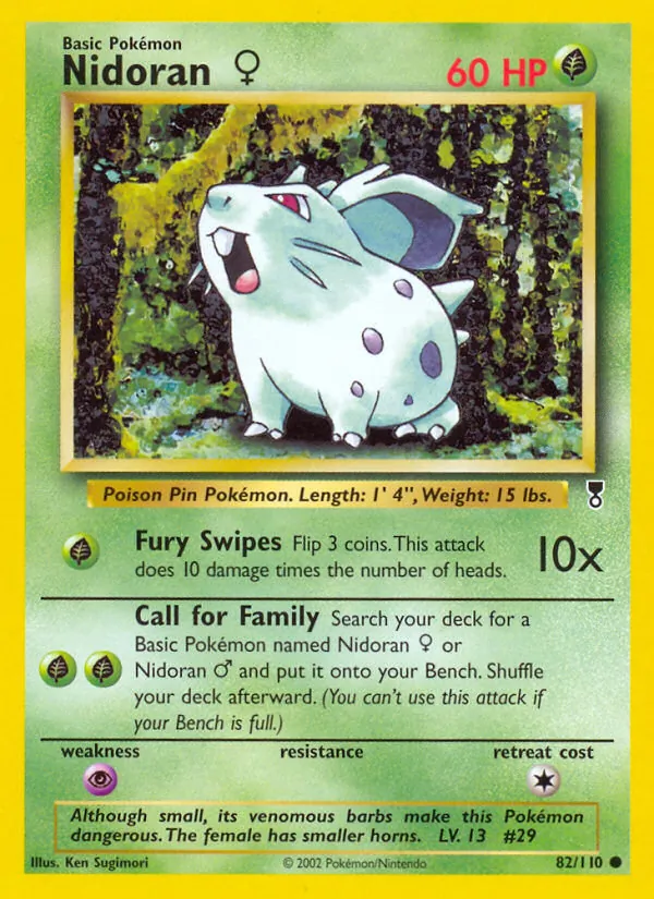 Nidoran ♀, Legendary Collection 082/110
