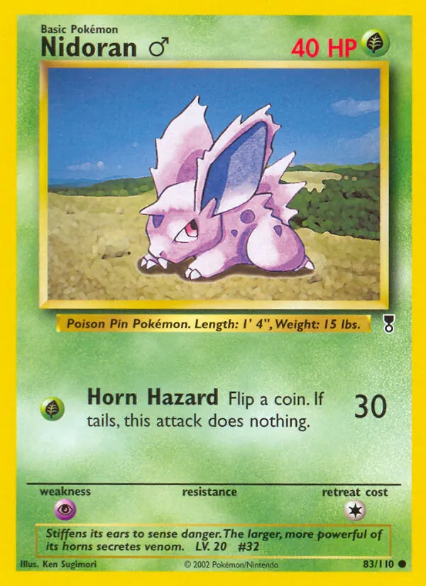 Nidoran ♂, Legendary Collection 083/110