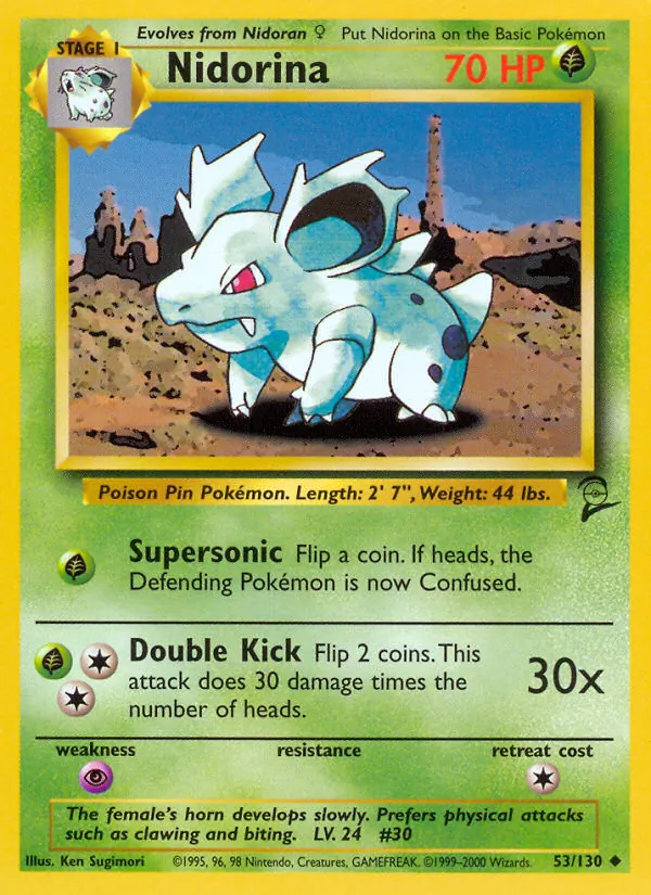 Nidorina, Base Set 2 053/130