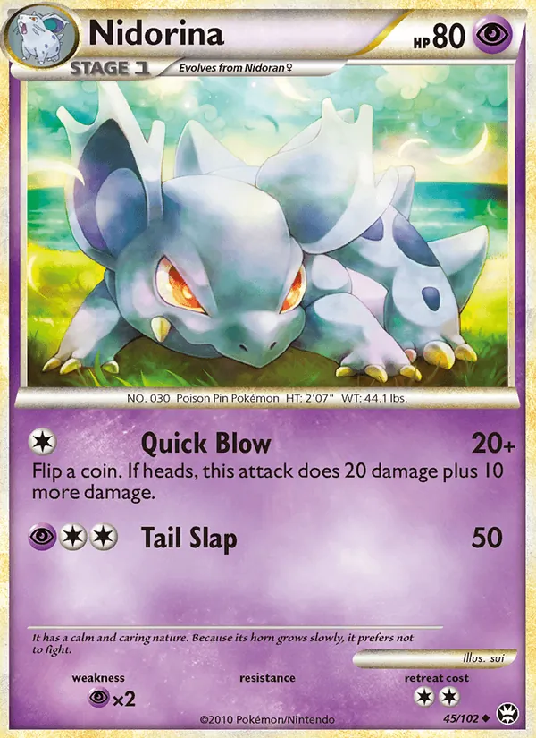 Nidorina, Triumphant 045/102