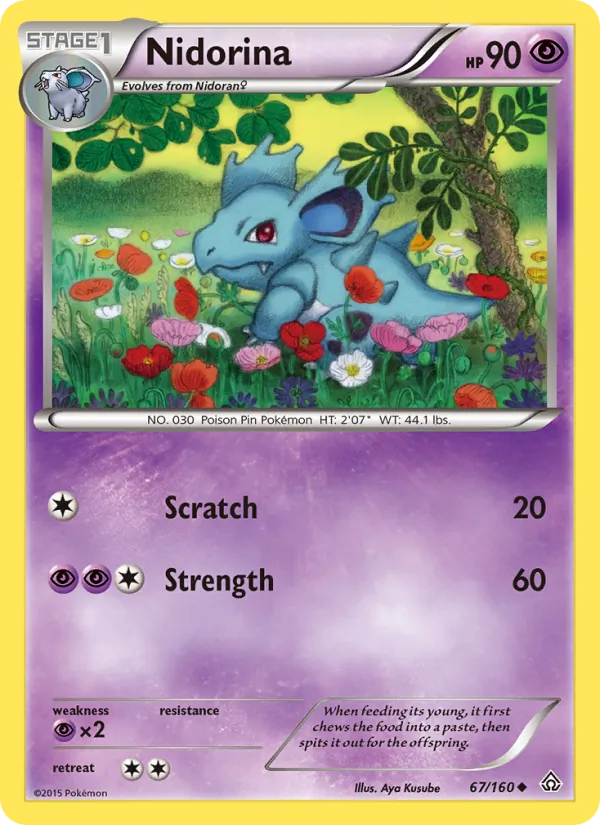 Nidorina, Primal Clash 067/160