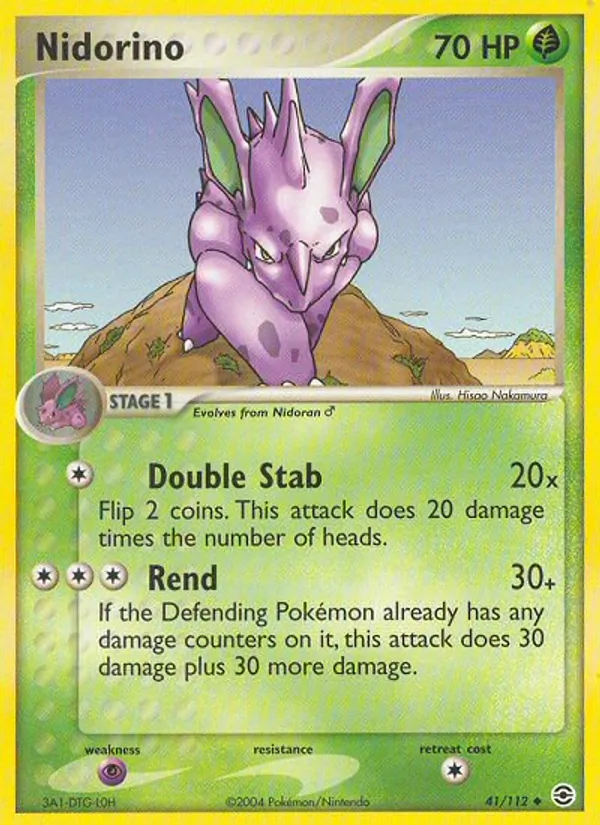 Nidorino, FireRed & LeafGreen 041/112
