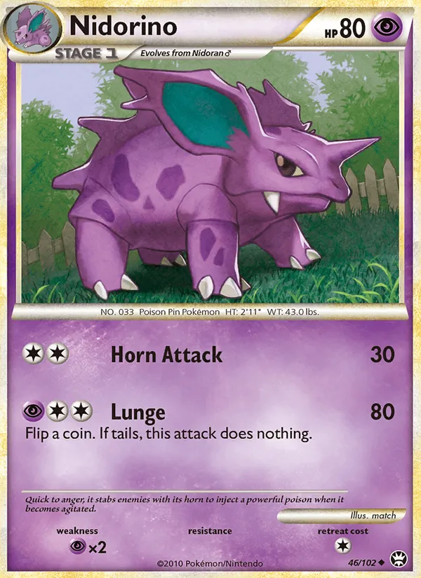 Nidorino, Triumphant 046/102