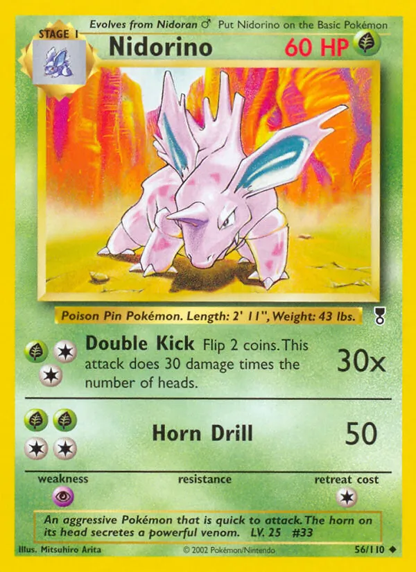 Nidorino, Legendary Collection 056/110