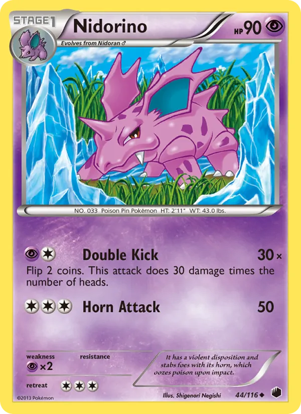 Nidorino, Plasma Freeze 044/116