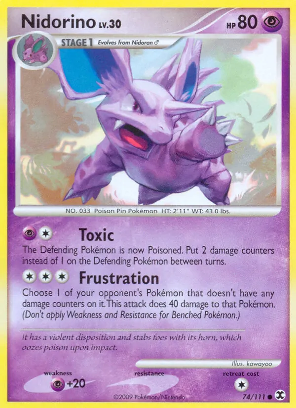 Nidorino, Rising Rivals 074/111