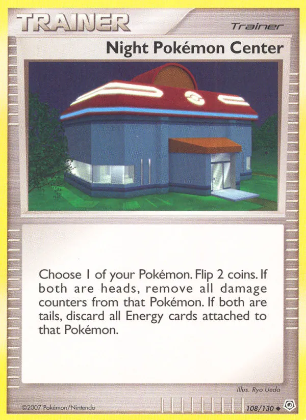 Night Pokémon Center, Diamond & Pearl 108/130
