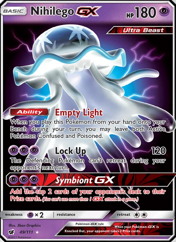 Nihilego GX, Crimson Invasion 049/111