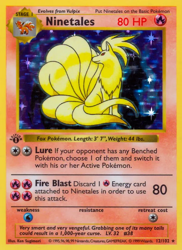 Ninetales, Base 012/102