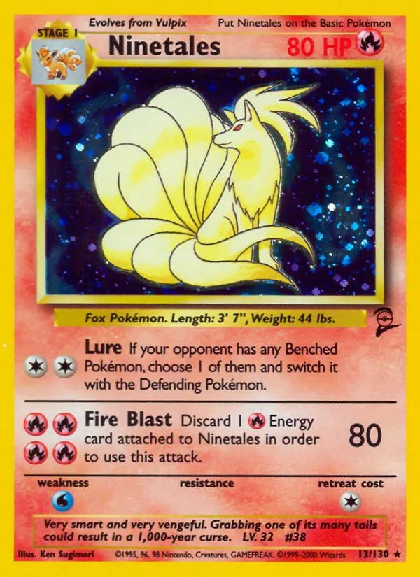 Ninetales, Base Set 2 013/130