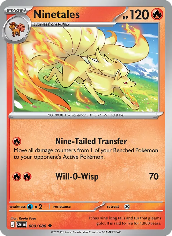 Ninetales, Chaos Rising 009/086