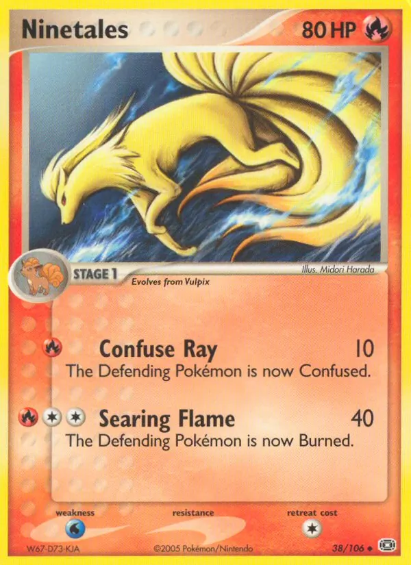 Ninetales, Emerald 038/106