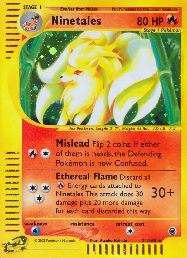 Ninetales, Expedition Base Set 021/165