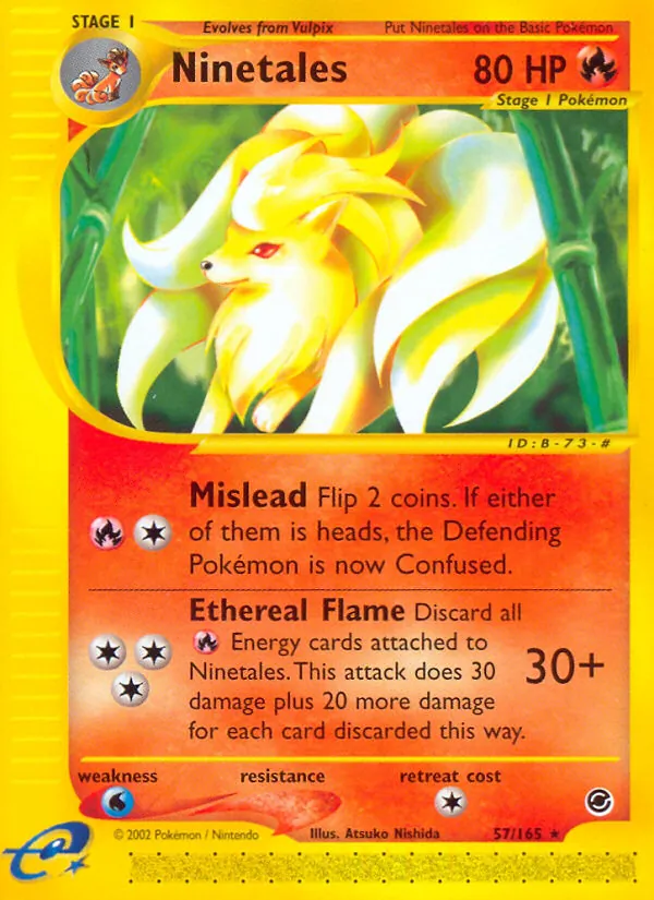 Ninetales, Expedition Base Set 057/165