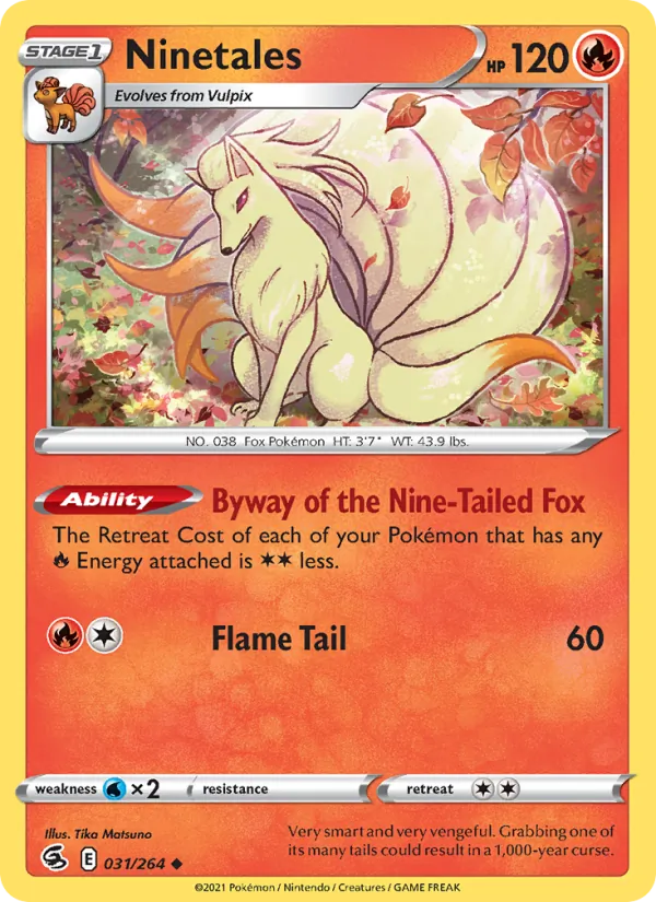 Ninetales, Fusion Strike 031/264