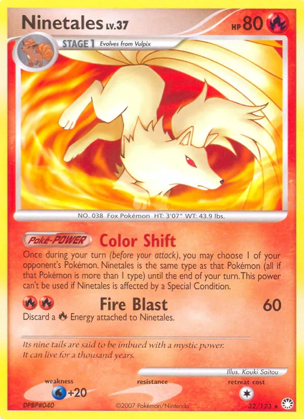 Ninetales, Mysterious Treasures 032/123