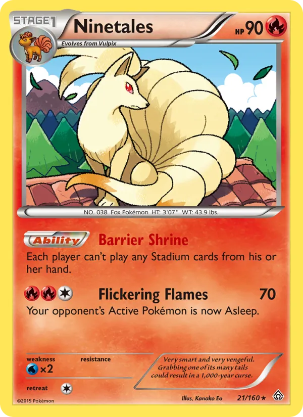 Ninetales, Primal Clash 021/160