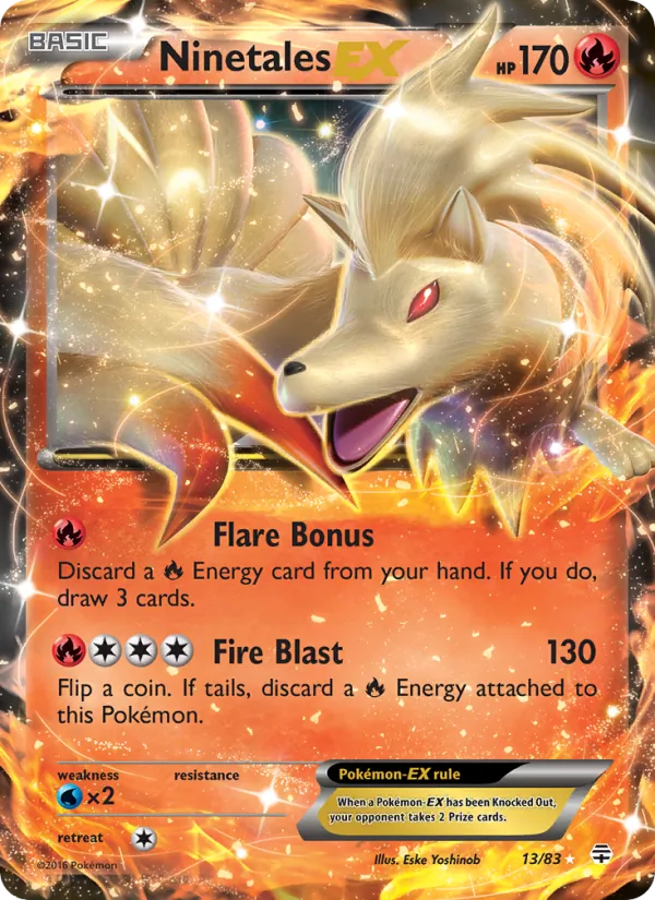 Ninetales EX, Generations 013/083