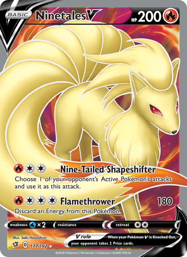 Ninetales V, Rebel Clash 177/192