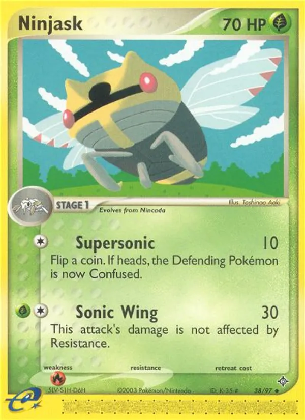 Ninjask, Dragon 038/097