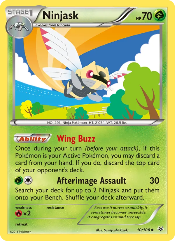 Ninjask, Roaring Skies 010/108
