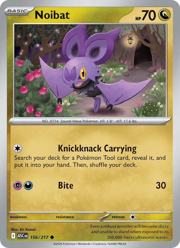 Noibat, Ascended Heroes 156/217