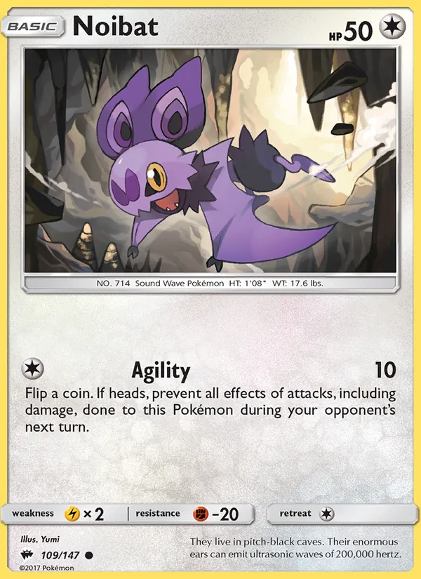 Noibat, Burning Shadows 109/147