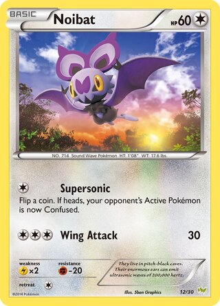 Noibat, XY trainer Kit (Noivern) 012/030