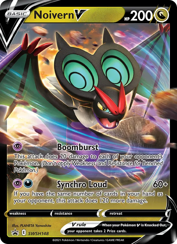 Noivern V, SWSH Black Star Promos SWSH148/307