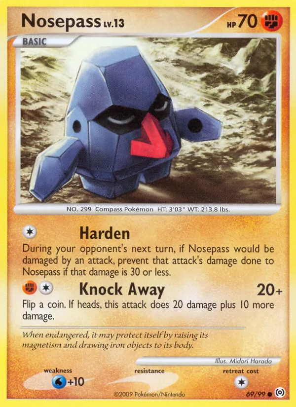 Nosepass, Arceus 069/099