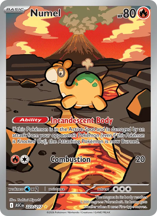 Numel, Ascended Heroes 223/217