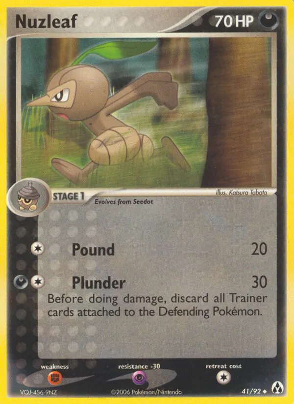 Nuzleaf, Legend Maker 041/092