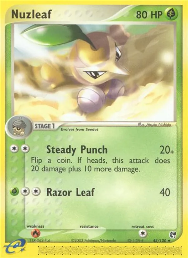 Nuzleaf, Sandstorm 048/100