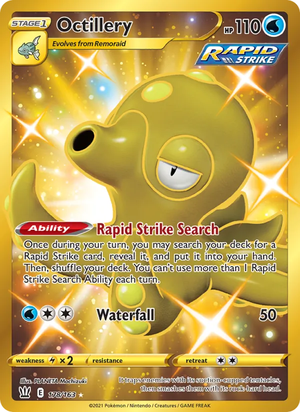 Octillery, Battle Styles 178/163